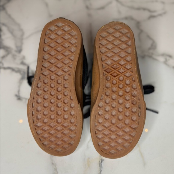 Vans Half Cab Kids Black and Tan Sneakers Size 11.5 - Picture 6 of 7